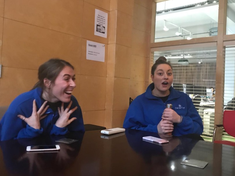 Work pregnancy announcement